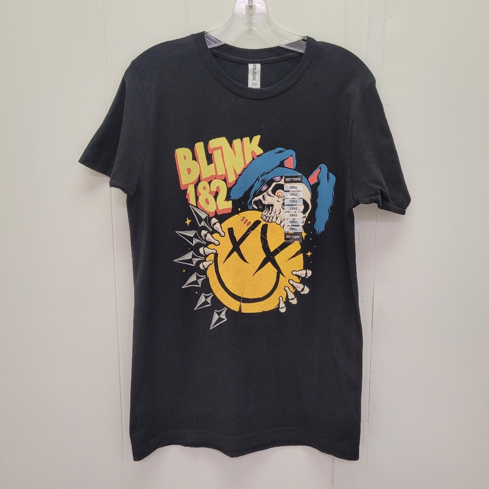 Hot Topic Blink-182 Skull Bunny T-shirt